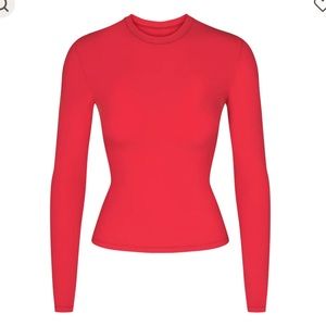 Skims Cotton Jersey Long Sleeve